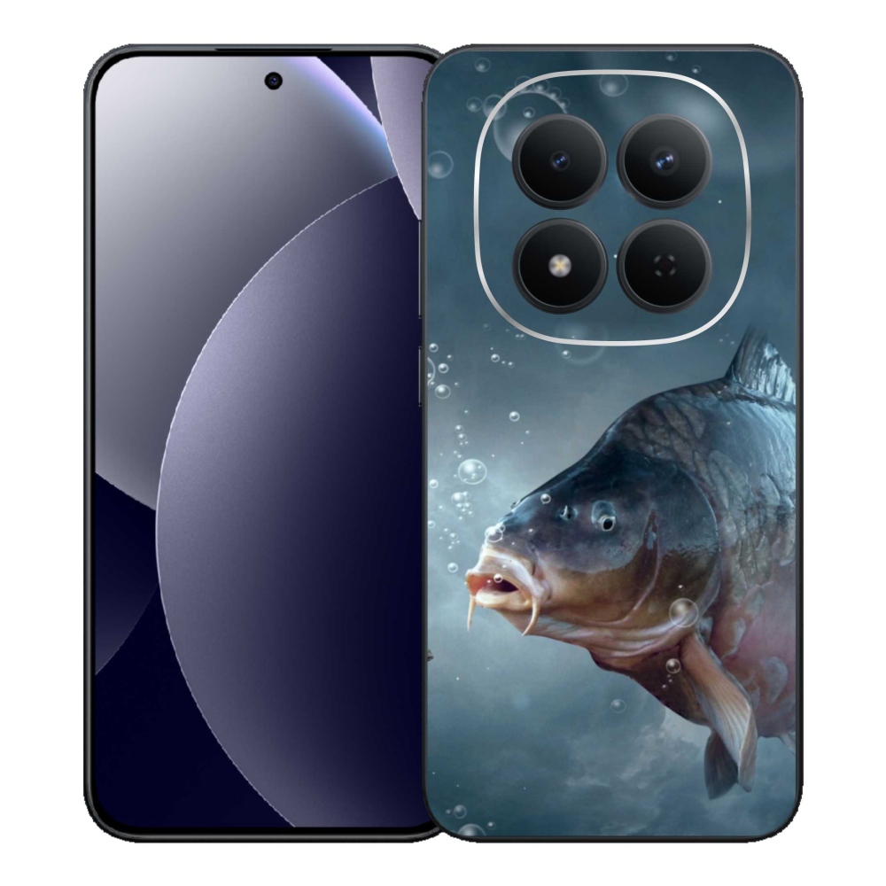 Gél borítás mmCase a Xiaomi Redmi Note 15 Pro 5G-hez - ponty és buborékok