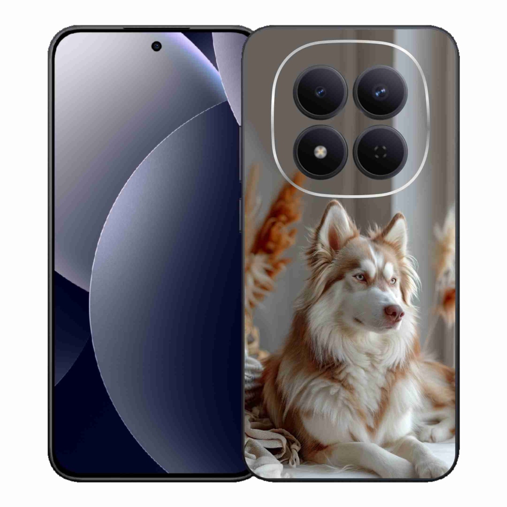 Gél borítás mmCase a Xiaomi Redmi Note 15 Pro 5G számára - csendes szibériai husky