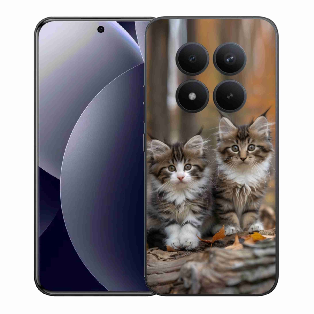 Gél borítás mmCase a Xiaomi Redmi Note 15 Pro+ 5G - cat duo 3 számára