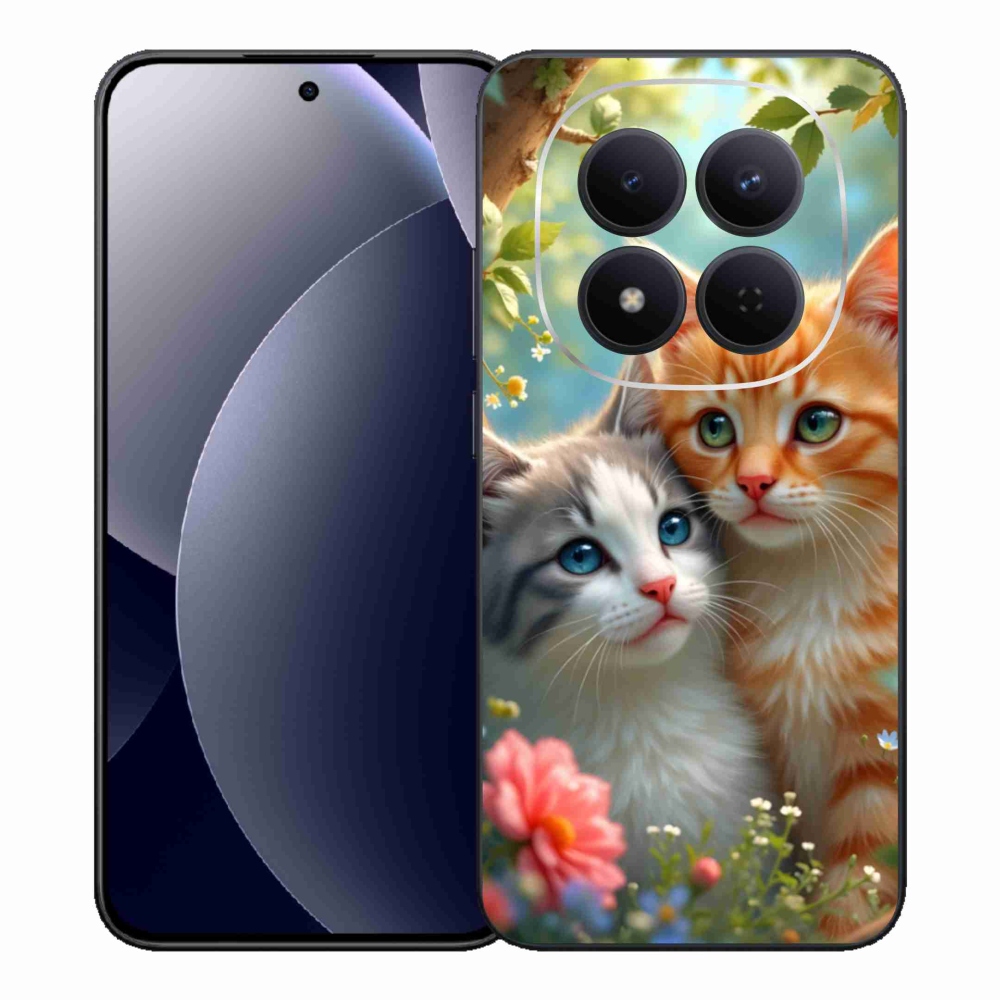 Gél borító mmCase a Xiaomi Redmi Note 15 Pro 5G-hez - macskaszerelem 2