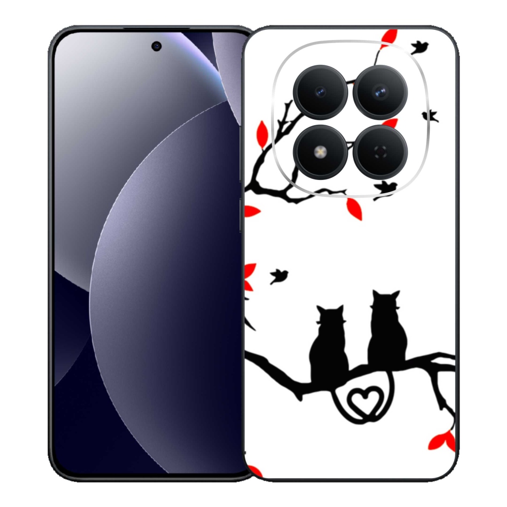 Gél borítás mmCase a Xiaomi Redmi Note 15 Pro 5G-hez - macskaszerelem