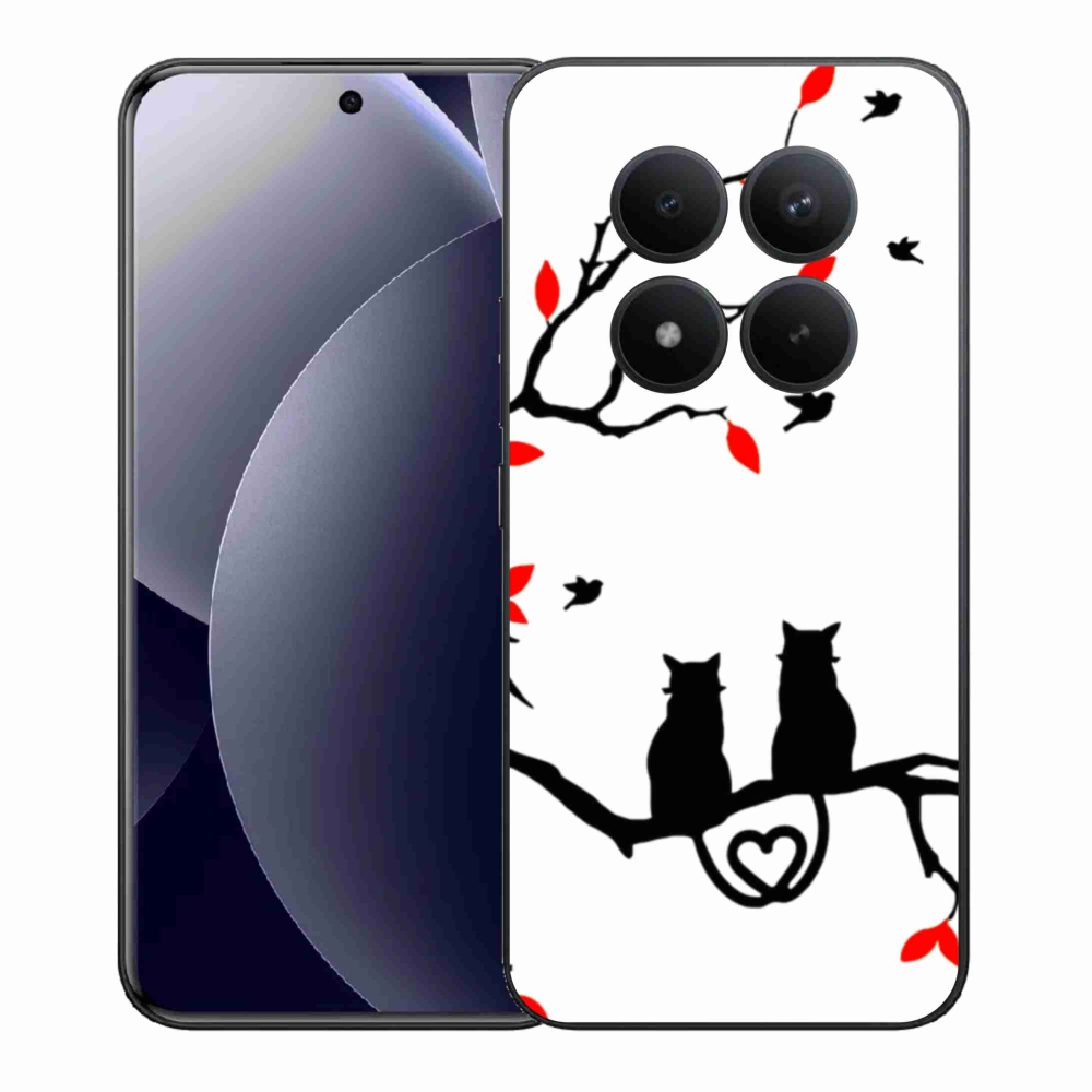 Gél borítás mmCase a Xiaomi Redmi Note 15 Pro+ 5G/Xiaomi Poco M8 Pro 5G számára - macskaszerelem