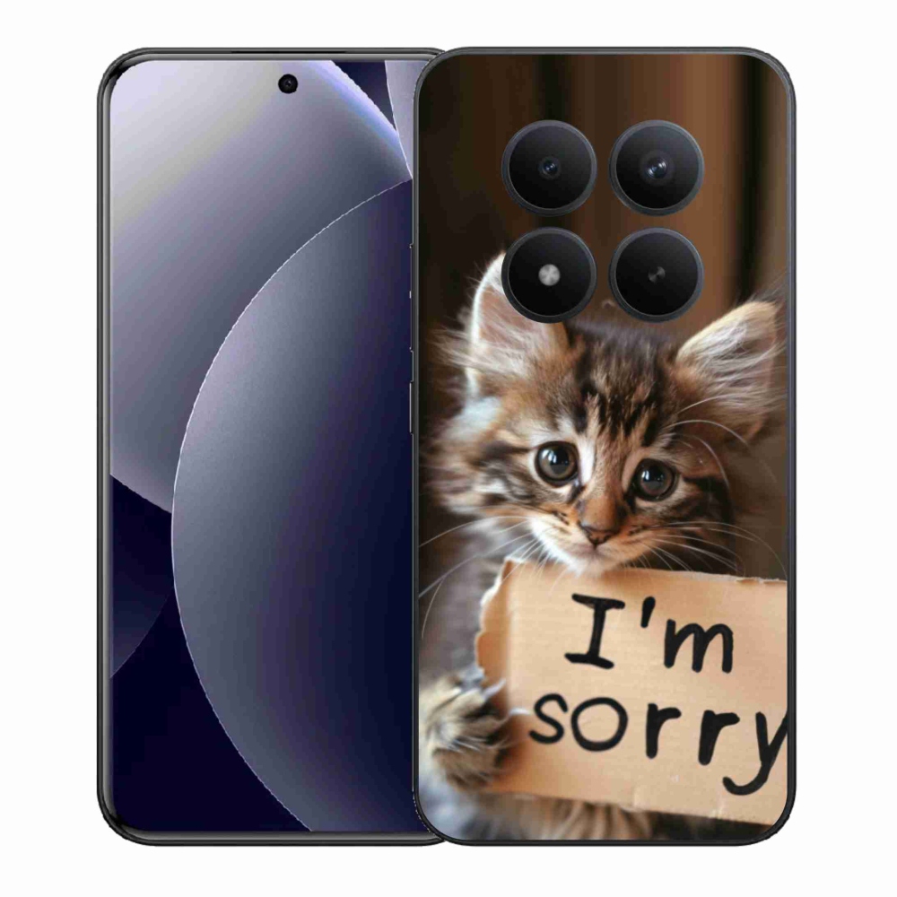 Gél borítás mmCase a Xiaomi Redmi Note 15 Pro+ 5G/Xiaomi Poco M8 Pro 5G számára - macska kifogás