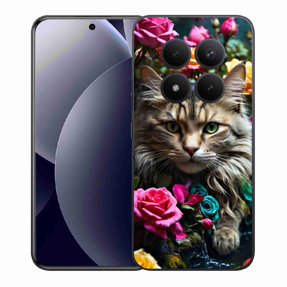 Gél borítás mmCase a Xiaomi Redmi Note 15 Pro+ 5G/Xiaomi Poco M8 Pro 5G számára - macskaszem nézet 2