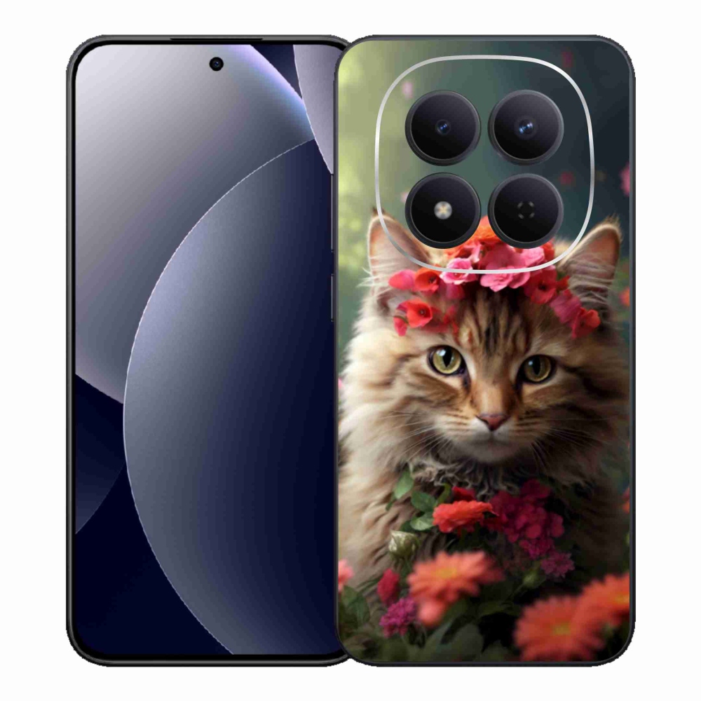 Gél borítás mmCase a Xiaomi Redmi Note 15 Pro 5G számára - hercegnő macska