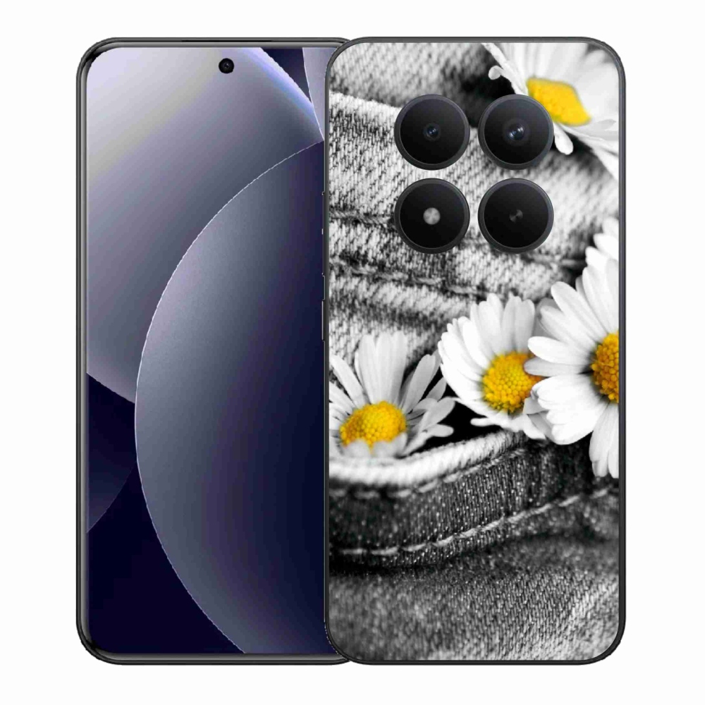 Gél borítás mmCase a Xiaomi Redmi Note 15 Pro+ 5G/Xiaomi Poco M8 Pro 5G számára - margaréták