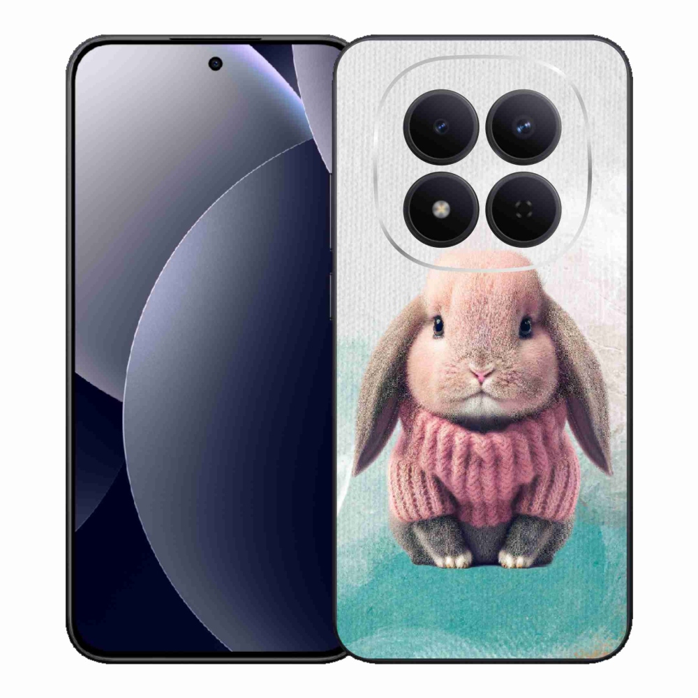 Gél borítás mmCase a Xiaomi Redmi Note 15 Pro 5G-hez - nyúl pulóverben