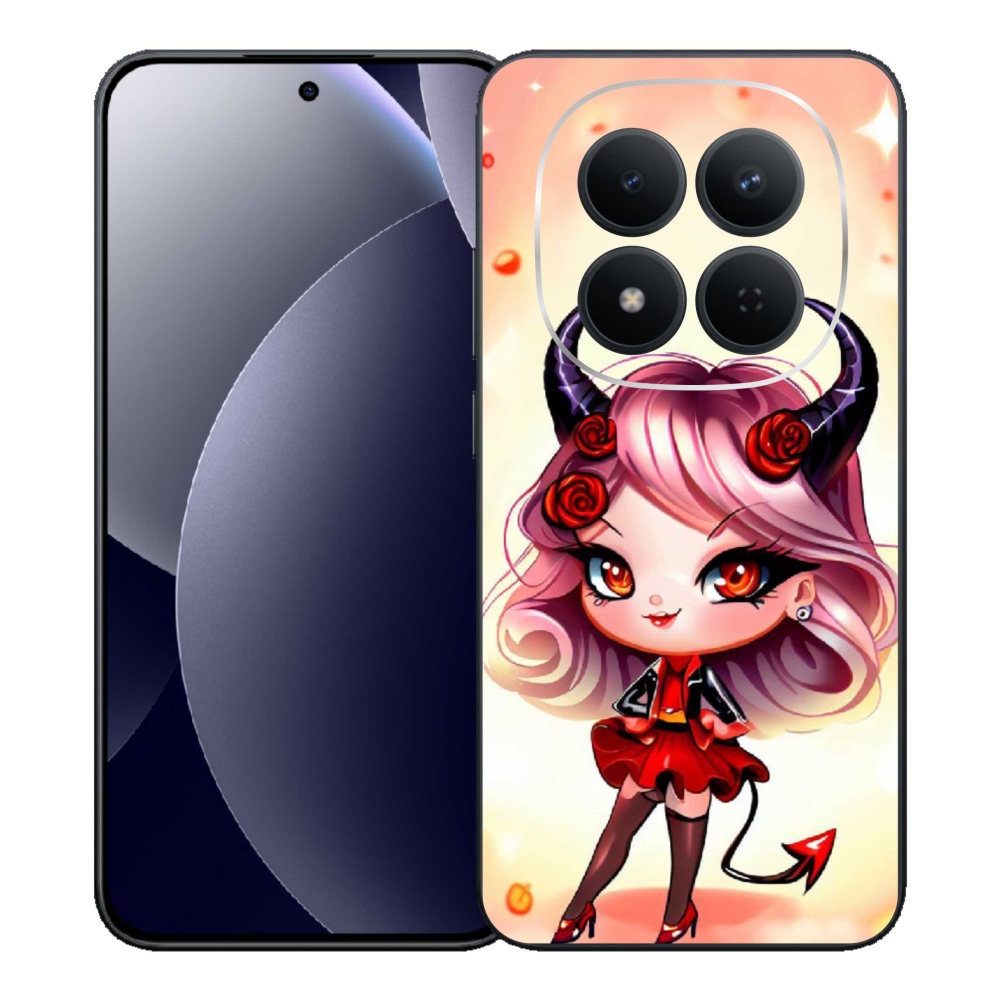 Gél borítás mmCase a Xiaomi Redmi Note 15 Pro 5G-hez - rajzfilm ördög