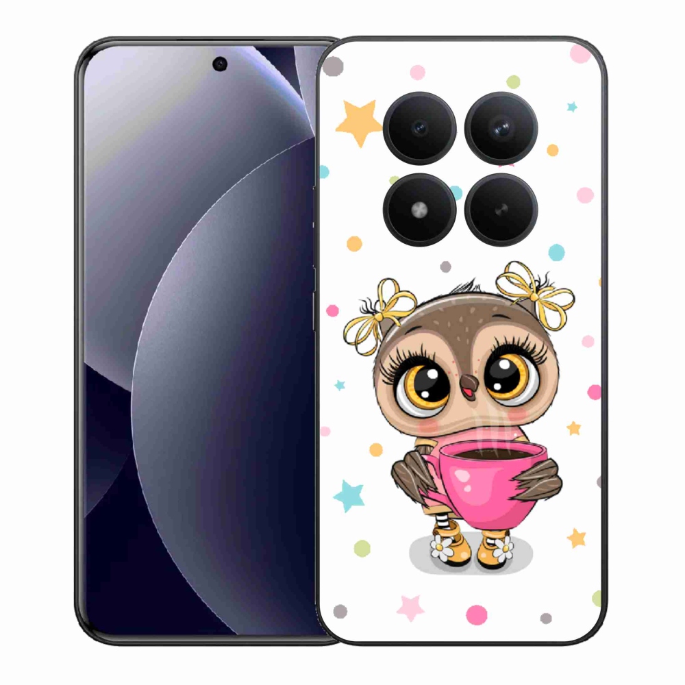 Gél borítás mmCase a Xiaomi Redmi Note 15 Pro+ 5G/Xiaomi Poco M8 Pro 5G számára - rajzfilm bagoly