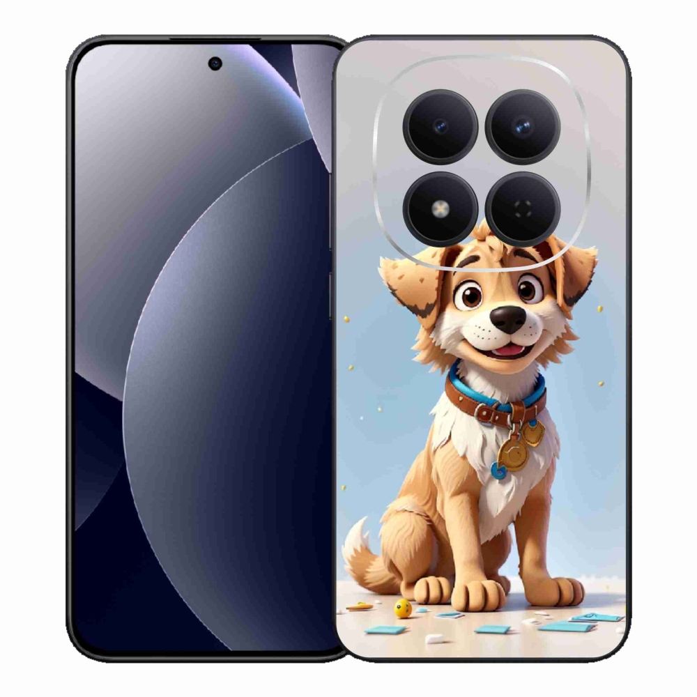 Gél borítás mmCase a Xiaomi Redmi Note 15 Pro 5G számára - rajzfilm kölyökkutyus