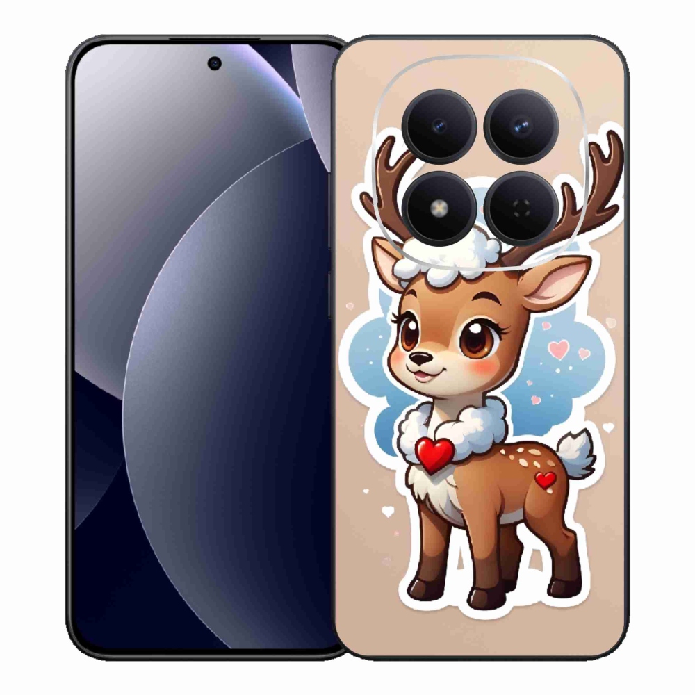 Gél borítás mmCase a Xiaomi Redmi Note 15 Pro 5G számára - rajzfilm rénszarvas