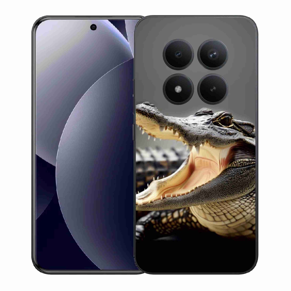 Gél borítás mmCase a Xiaomi Redmi Note 15 Pro+ 5G/Xiaomi Poco M8 Pro 5G számára - krokodil
