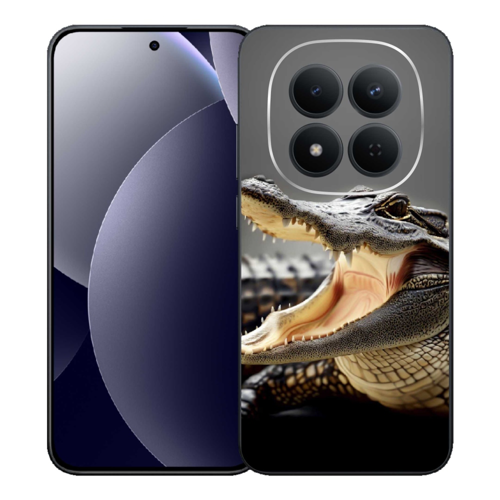 Gél borítás mmCase a Xiaomi Redmi Note 15 Pro 5G számára - krokodil