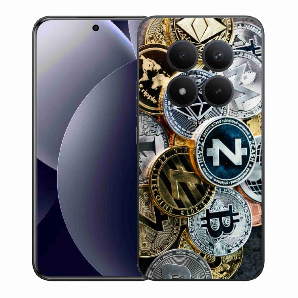 Gél borítás mmCase a Xiaomi Redmi Note 15 Pro+ 5G/Xiaomi Poco M8 Pro 5G számára - kriptovaluták