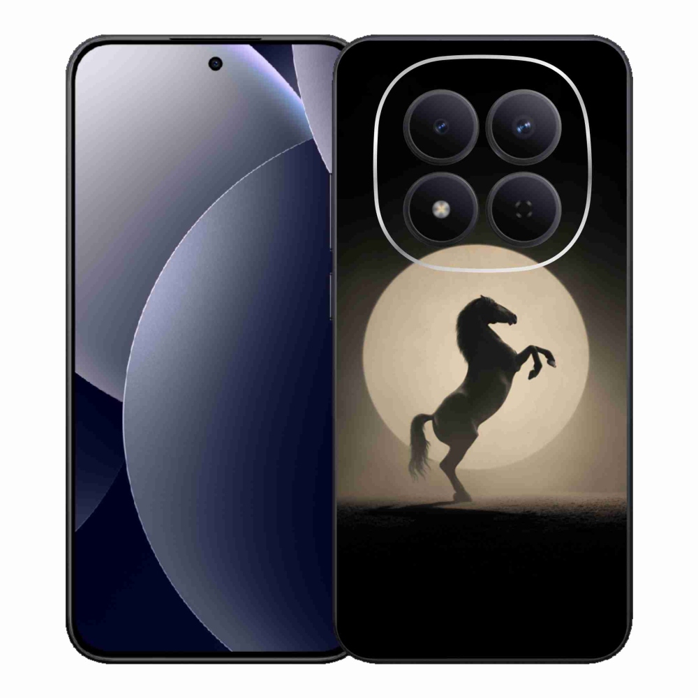 Gél borítás mmCase a Xiaomi Redmi Note 15 Pro 5G számára - ló sziluettben