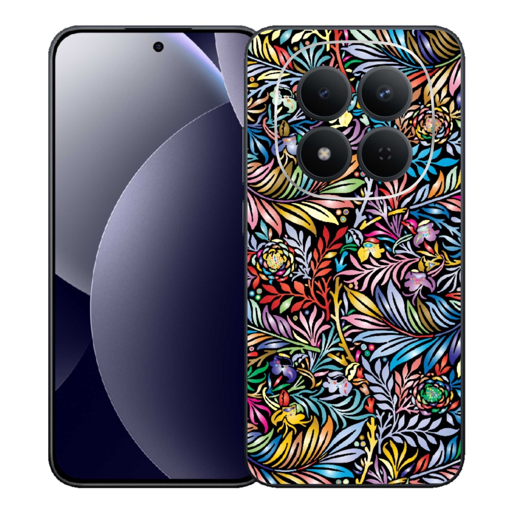 Gél borító mmCase a Xiaomi Redmi Note 15 Pro 5G-hez - virágok 5