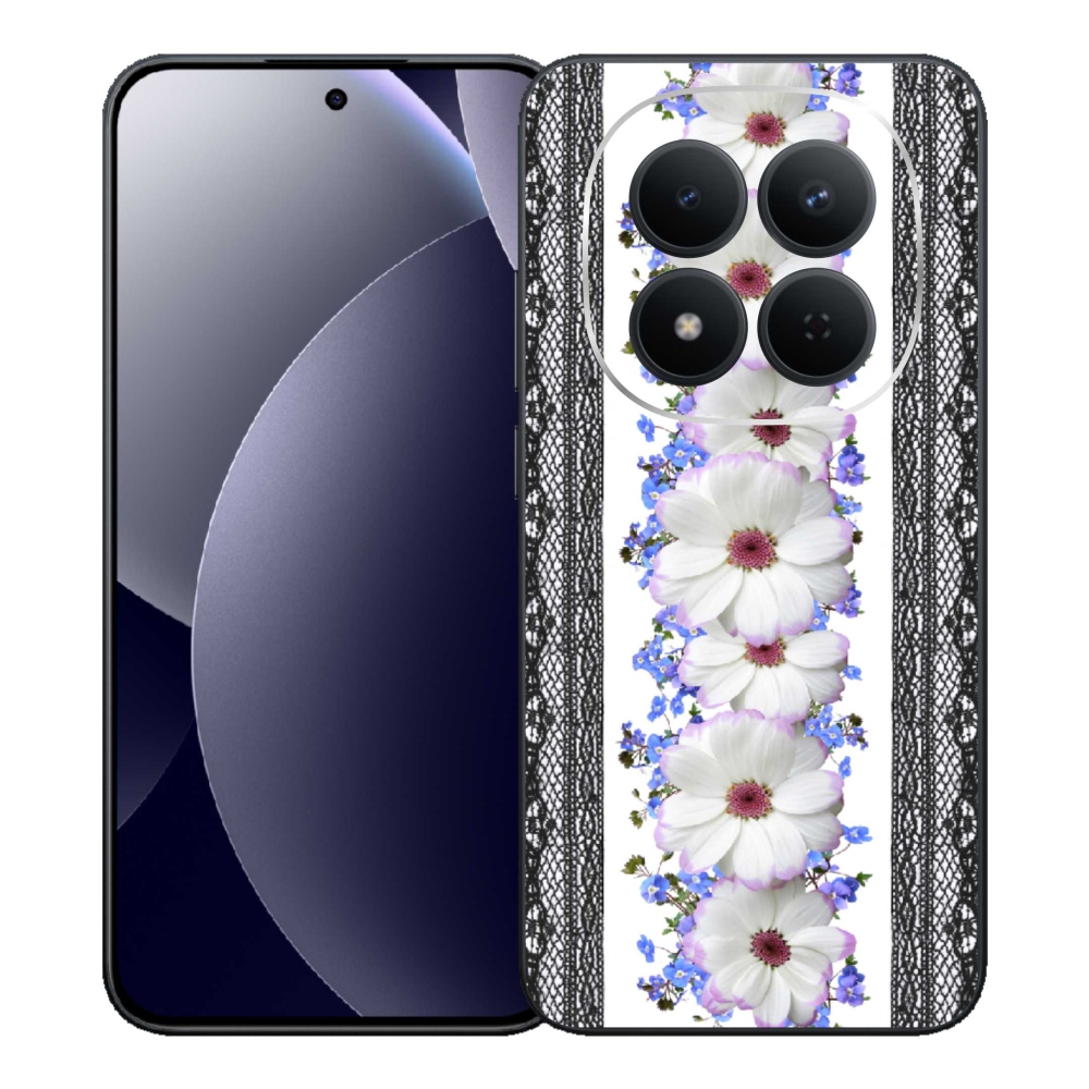 Gél borító mmCase a Xiaomi Redmi Note 15 Pro 5G-hez - virágok 8