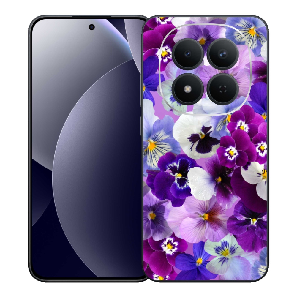 Gél borító mmCase a Xiaomi Redmi Note 15 Pro 5G-hez - virágok 9