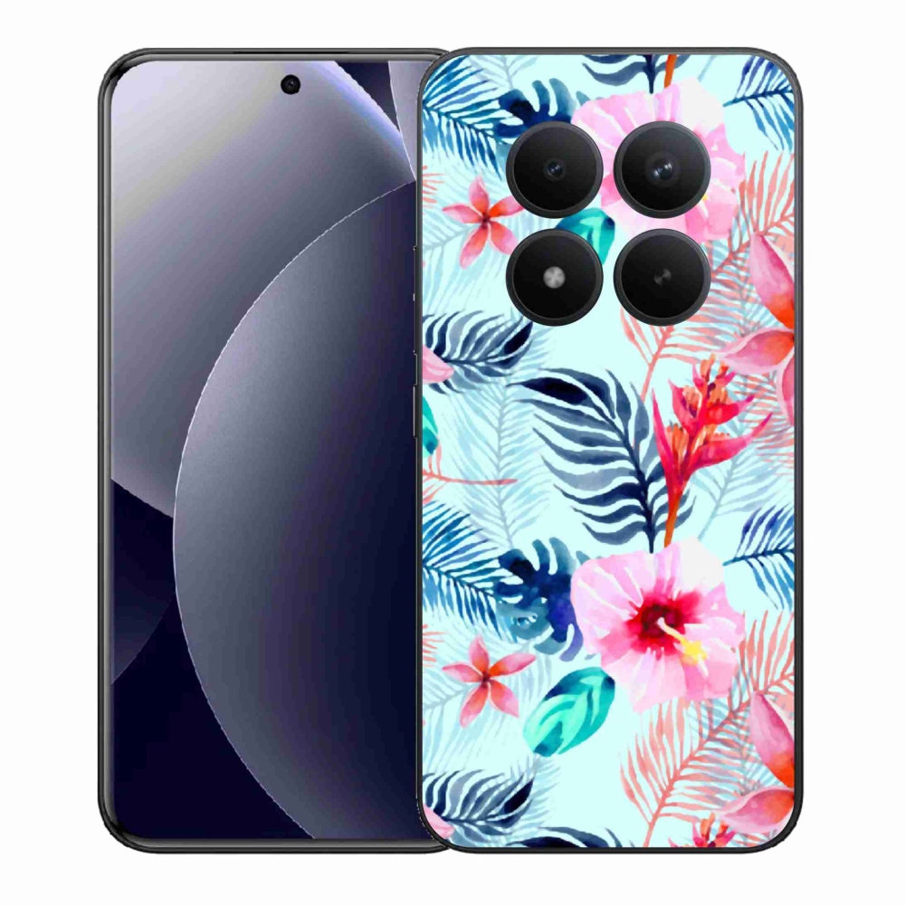 Gél borító mmCase a Xiaomi Redmi Note 15 Pro+ 5G/Xiaomi Poco M8 Pro 5G - virágokhoz