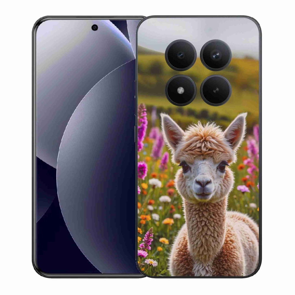 Gél borítás mmCase a Xiaomi Redmi Note 15 Pro+ 5G számára - láma a réten