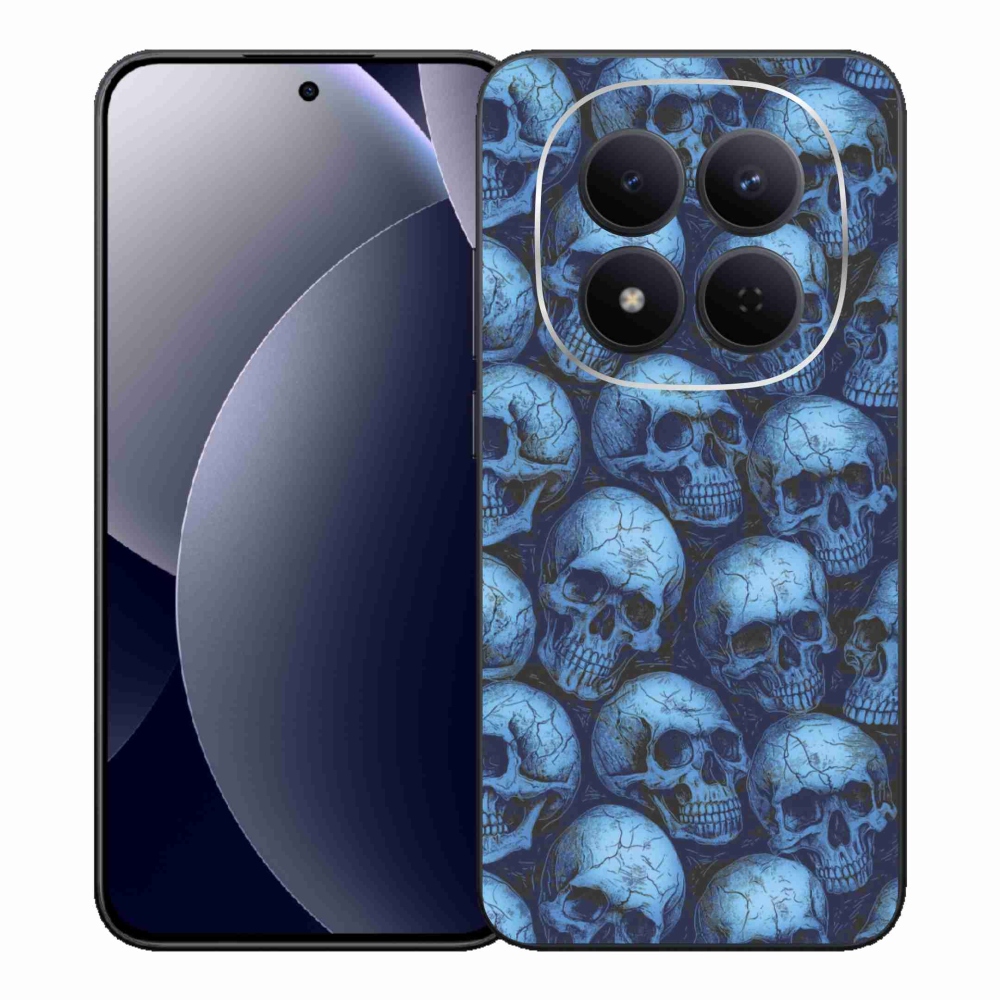 Gél borítás mmCase a Xiaomi Redmi Note 15 Pro 5G-hez - koponyák