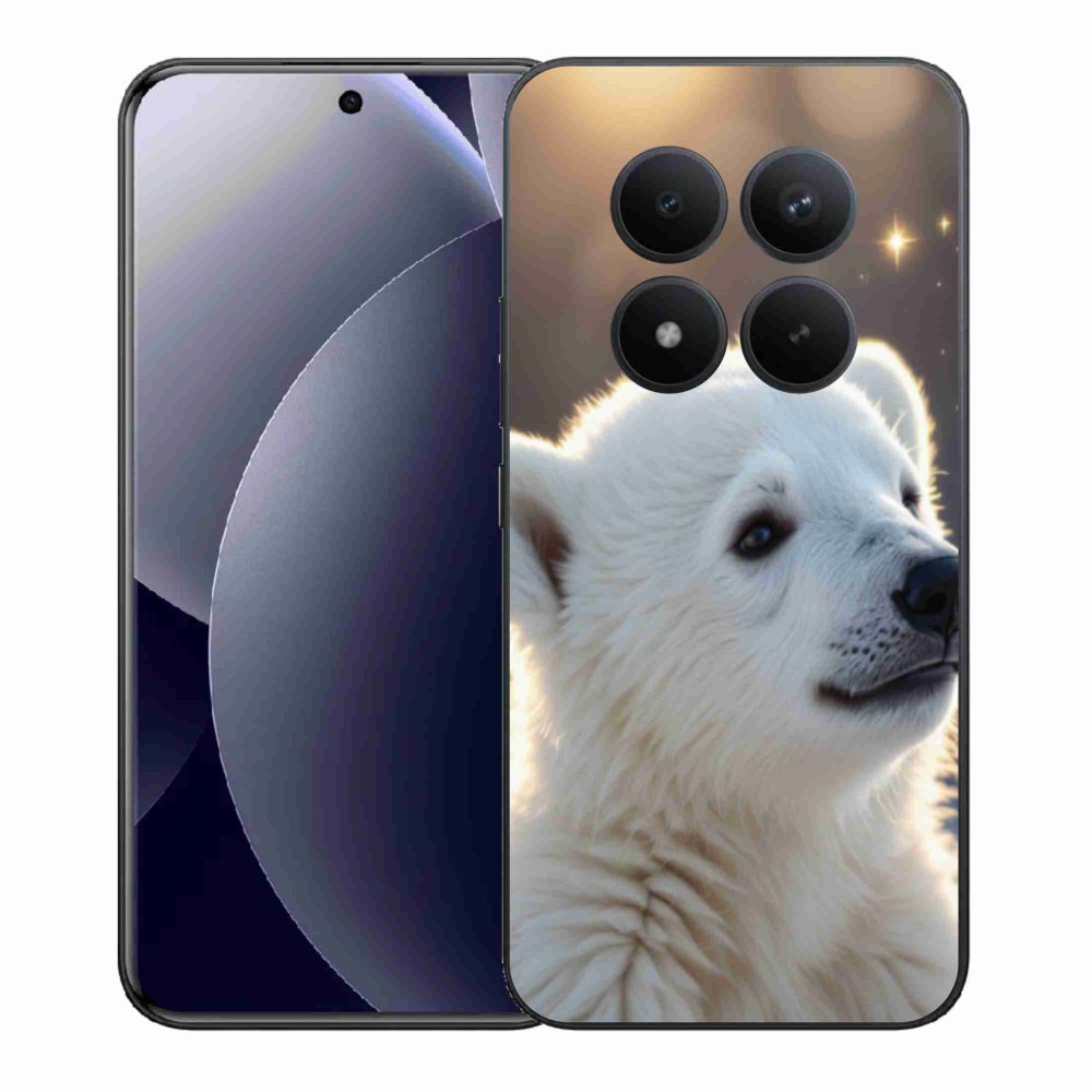 Gél borítás mmCase a Xiaomi Redmi Note 15 Pro+ 5G/Xiaomi Poco M8 Pro 5G - jegesmedve számára