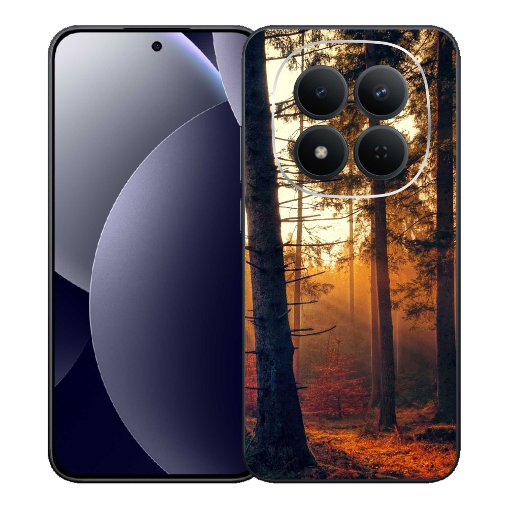 Gél borítás mmCase a Xiaomi Redmi Note 15 Pro 5G - erdőhöz