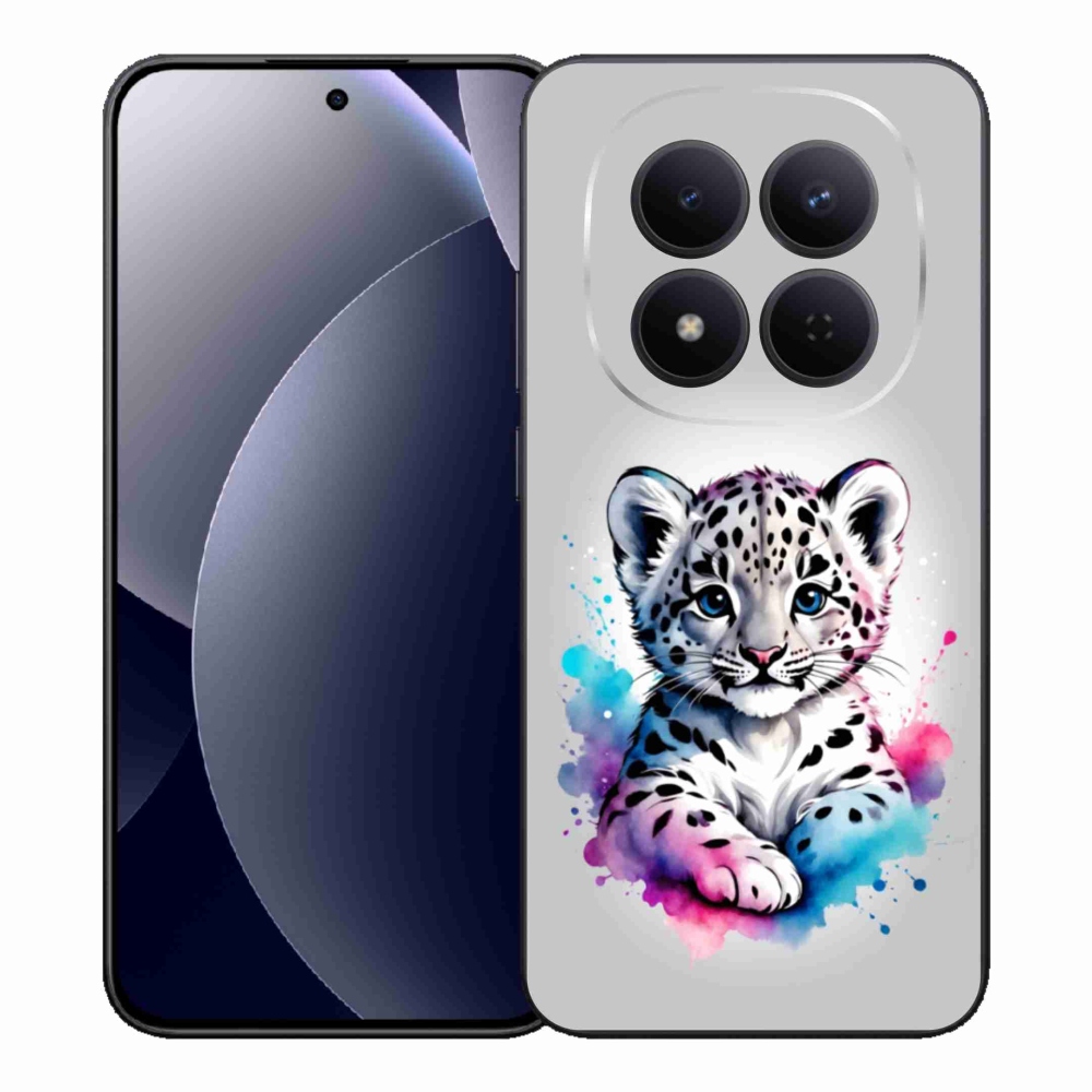 Gél borítás mmCase a Xiaomi Redmi Note 15 Pro 5G-hez - leopárd kölyök
