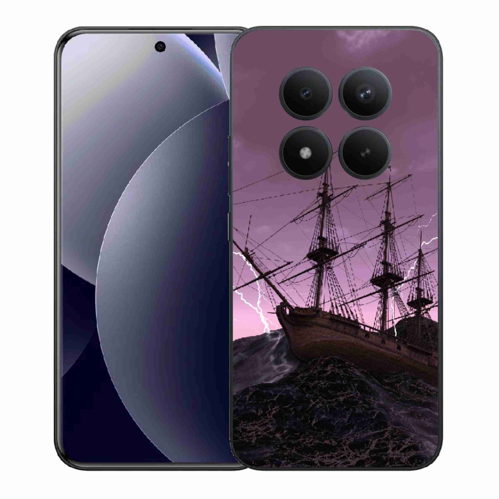 Gél borítás mmCase a Xiaomi Redmi Note 15 Pro+ 5G/Xiaomi Poco M8 Pro 5G számára - hajó a viharban