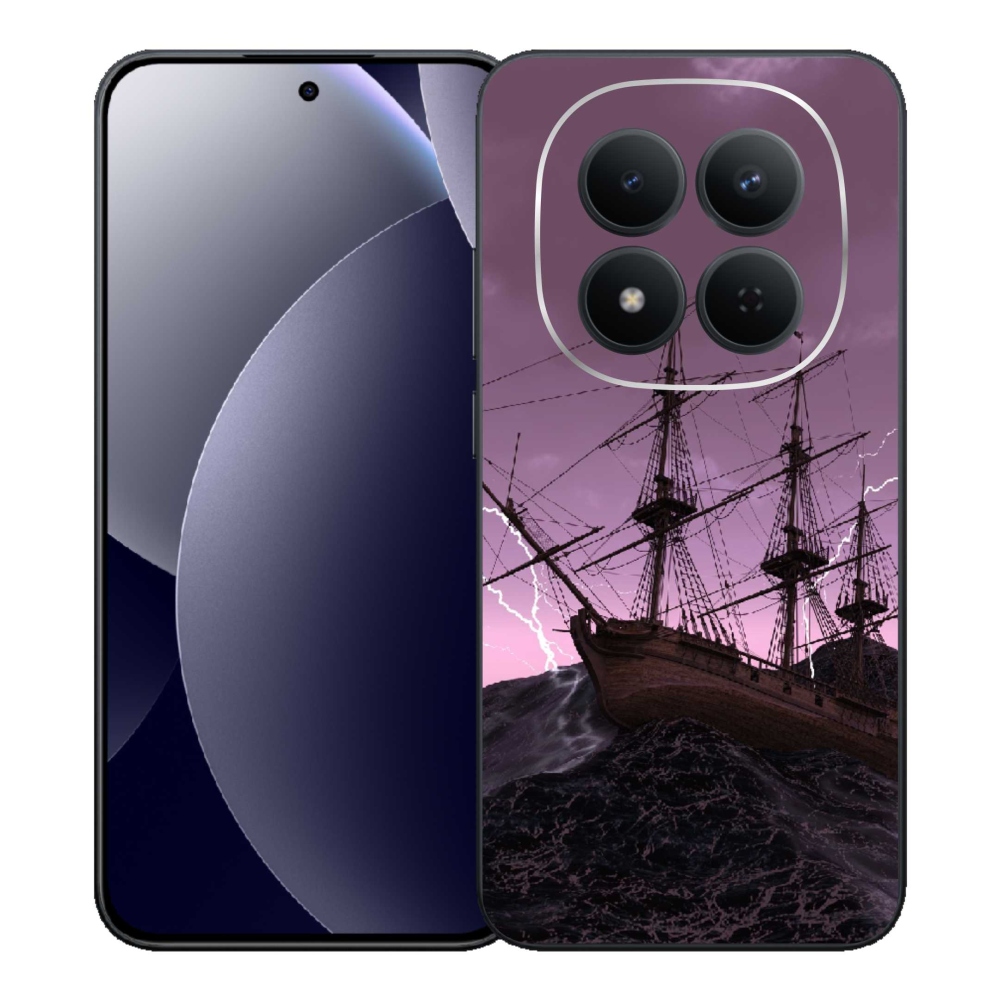 Zselés borítás mmCase a Xiaomi Redmi Note 15 Pro 5G-hez - hajó a viharban