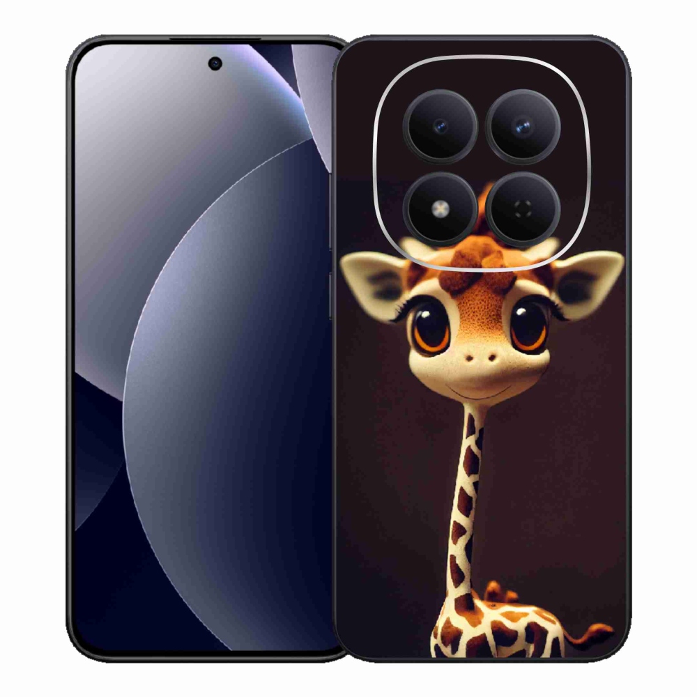 Gél borítás mmCase a Xiaomi Redmi Note 15 Pro 5G-hez - kis zsiráf