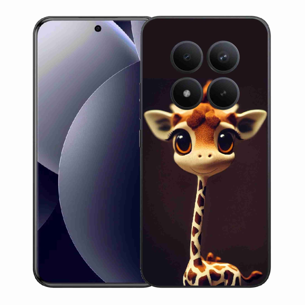 Gél borítás mmCase a Xiaomi Redmi Note 15 Pro+ 5G/Xiaomi Poco M8 Pro 5G - kis zsiráfhoz
