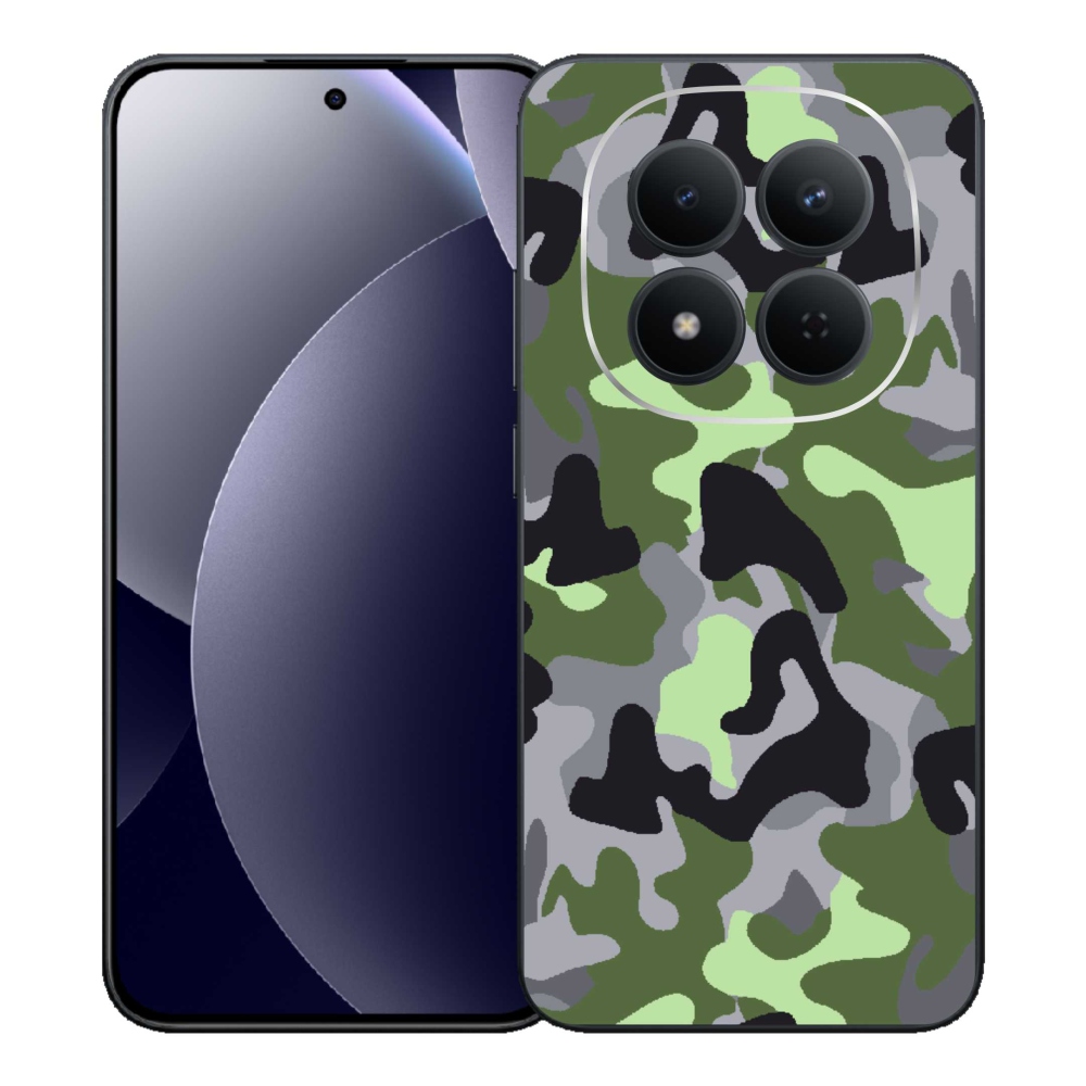 Gél borítás mmCase a Xiaomi Redmi Note 15 Pro 5G-hez - álcázó minta 7