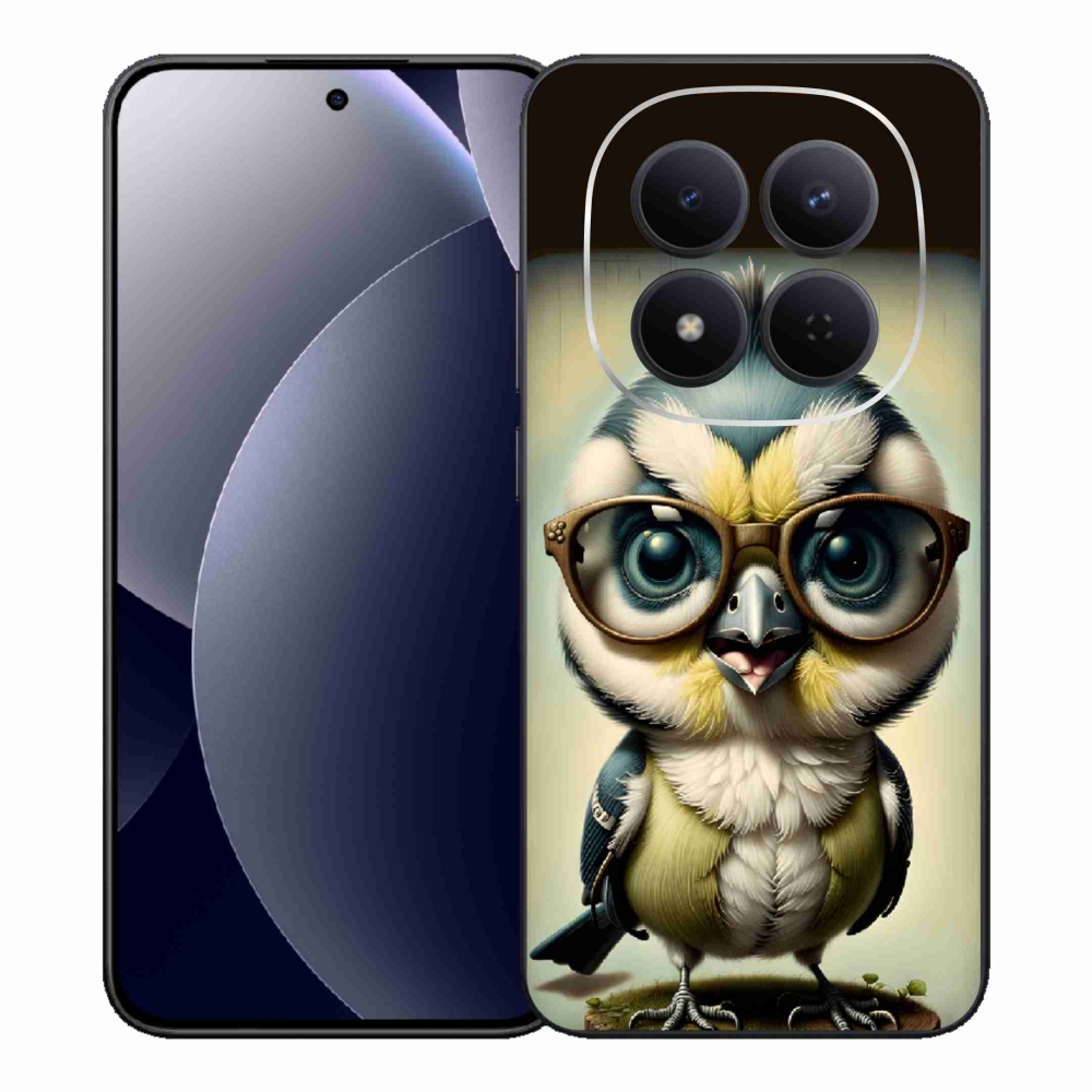 Gél borítás mmCase a Xiaomi Redmi Note 15 Pro 5G - cub szemüveggel