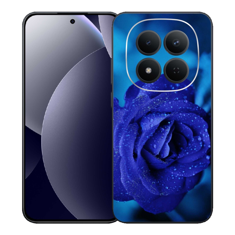 Gél borítás mmCase a Xiaomi Redmi Note 15 Pro 5G-hez - kék rózsa