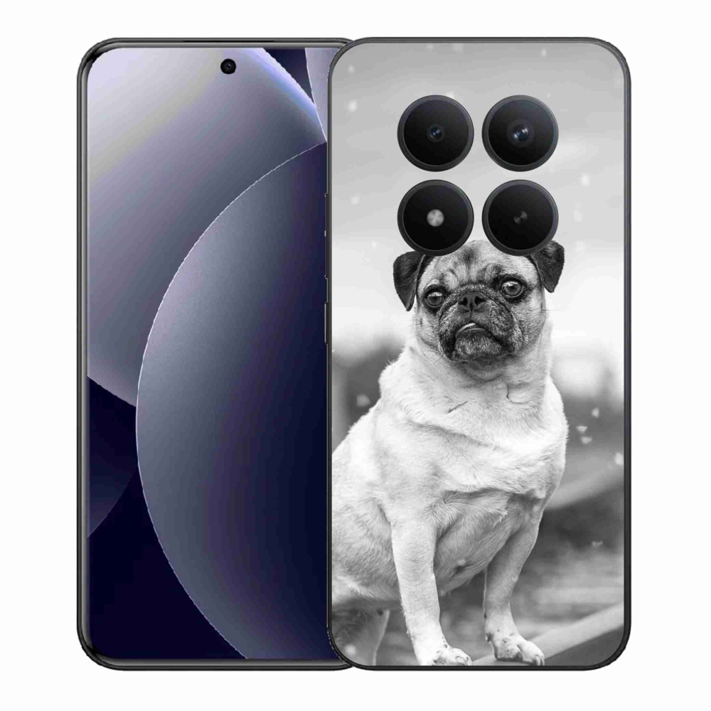 Gél borítás mmCase a Xiaomi Redmi Note 15 Pro+ 5G/Xiaomi Poco M8 Pro 5G - mopszhoz