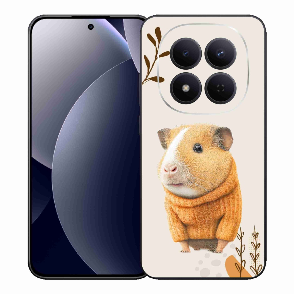 Gél borítás mmCase a Xiaomi Redmi Note 15 Pro 5G számára - tengerimalac a pulóverben