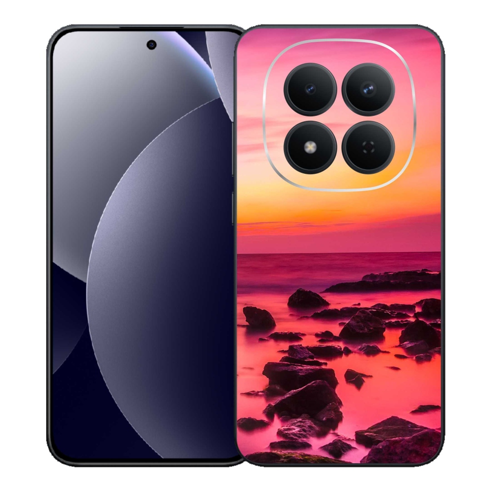 Gél borítás mmCase a Xiaomi Redmi Note 15 Pro 5G számára - tenger és ragyogás