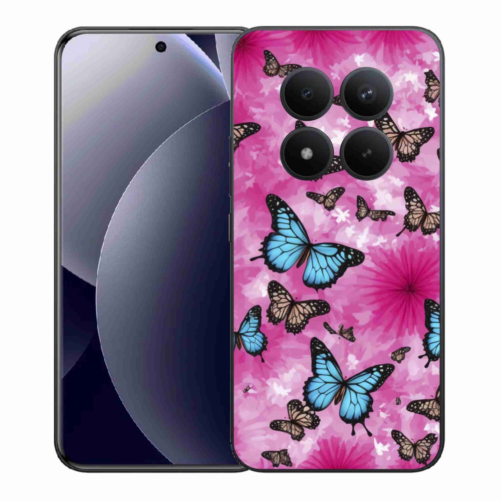 Gél borítás mmCase a Xiaomi Redmi Note 15 Pro+ 5G/Xiaomi Poco M8 Pro 5G - pillangókerthez