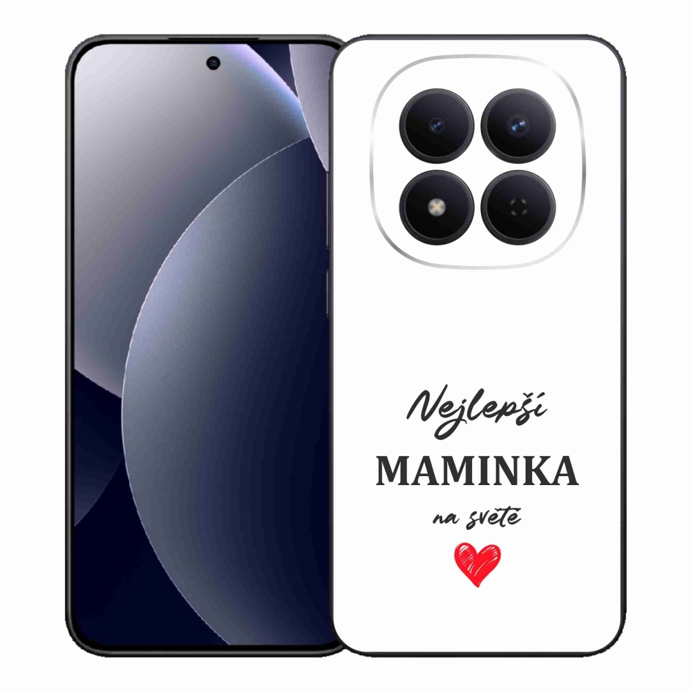 Gél borító mmCase a Xiaomi Redmi Note 15 Pro 5G-hez - legjobb anya 1 fehér háttér