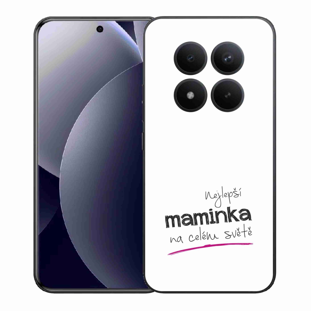 Gél borító mmCase a Xiaomi Redmi Note 15 Pro+ 5G/Xiaomi Poco M8 Pro 5G - legjobb anya 4 fehér háttérrel