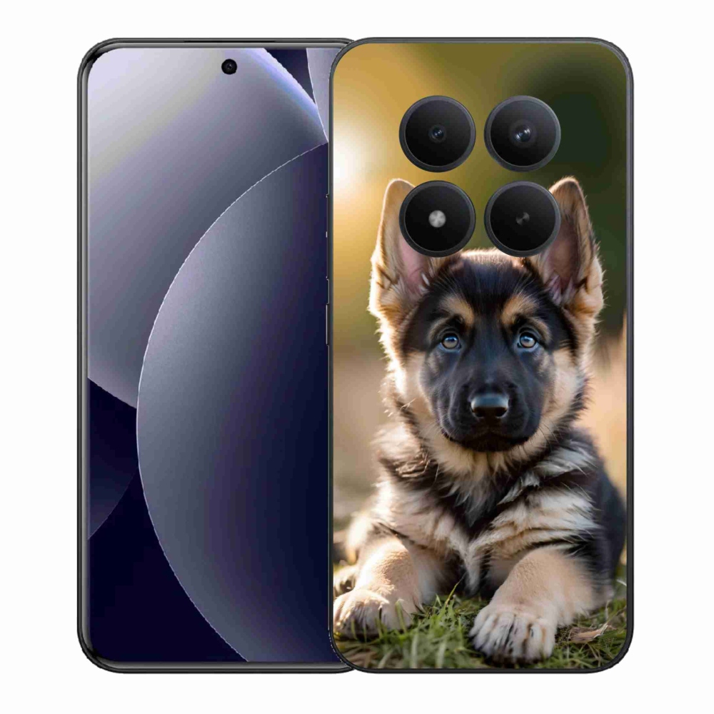 Gél borítás mmCase a Xiaomi Redmi Note 15 Pro+ 5G számára - Német juhászkutya a természetben