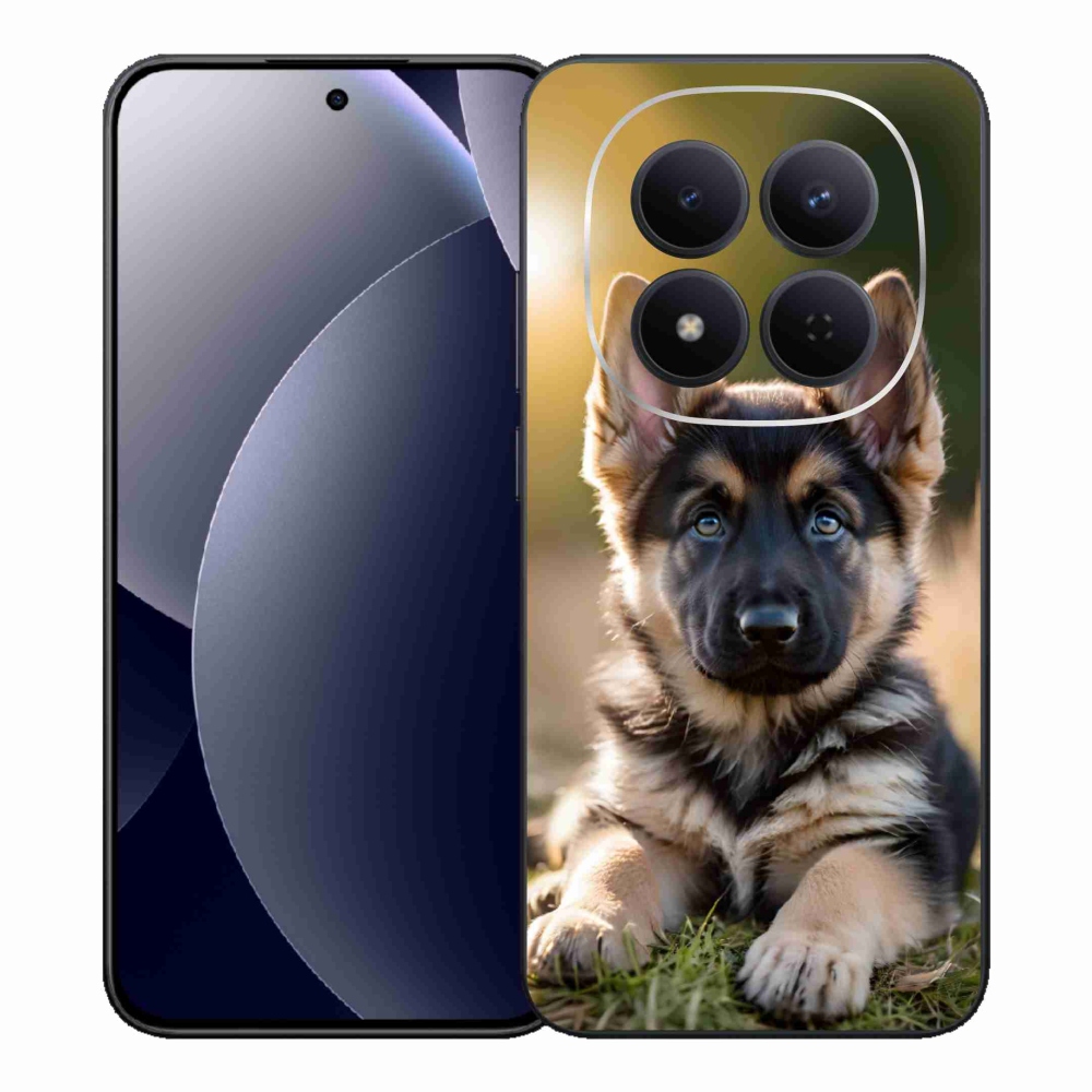 Gél borítás mmCase a Xiaomi Redmi Note 15 Pro 5G-hez - Német juhászkutya a természetben
