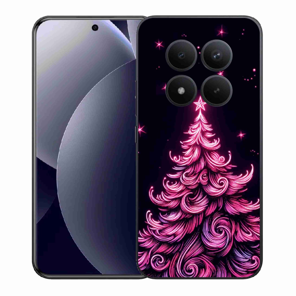 Gél borítás mmCase a Xiaomi Redmi Note 15 Pro+ 5G/Xiaomi Poco M8 Pro 5G - neon karácsonyfa 2