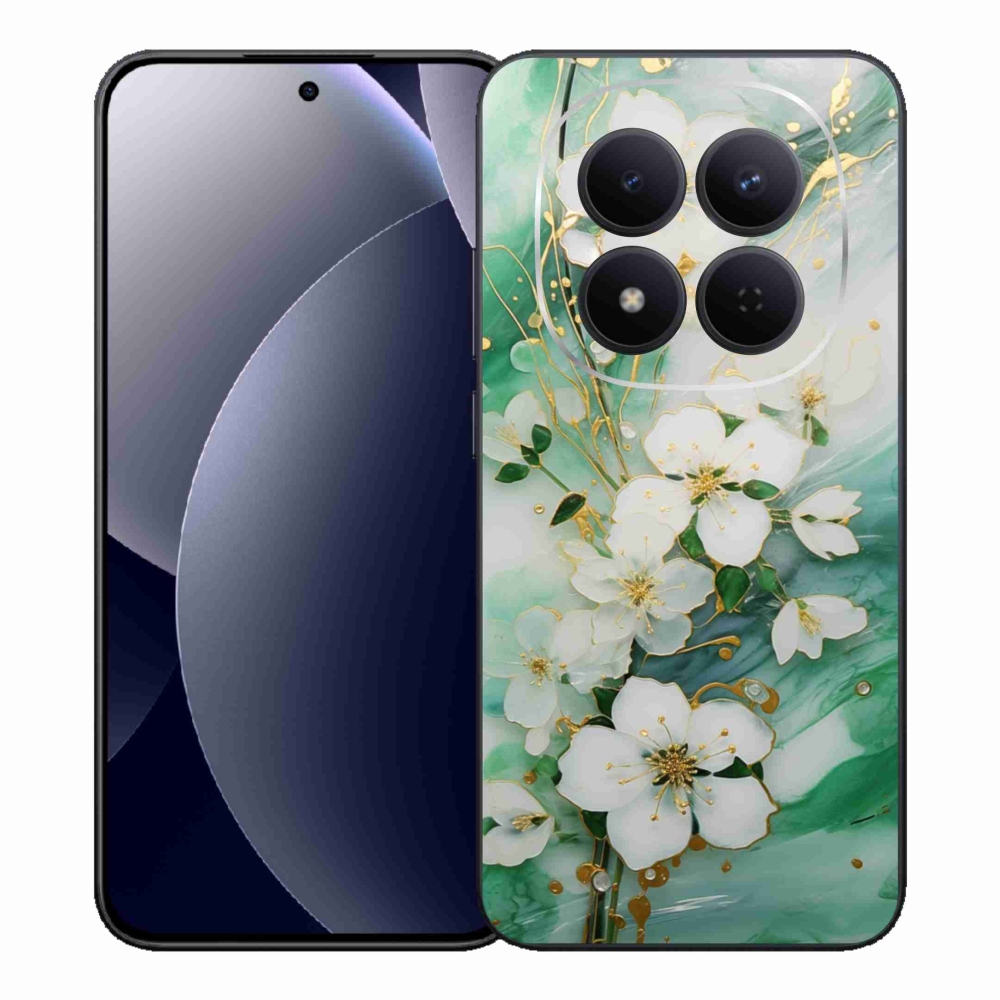 Gél borítás mmCase a Xiaomi Redmi Note 15 Pro 5G számára - gyengéd virágok