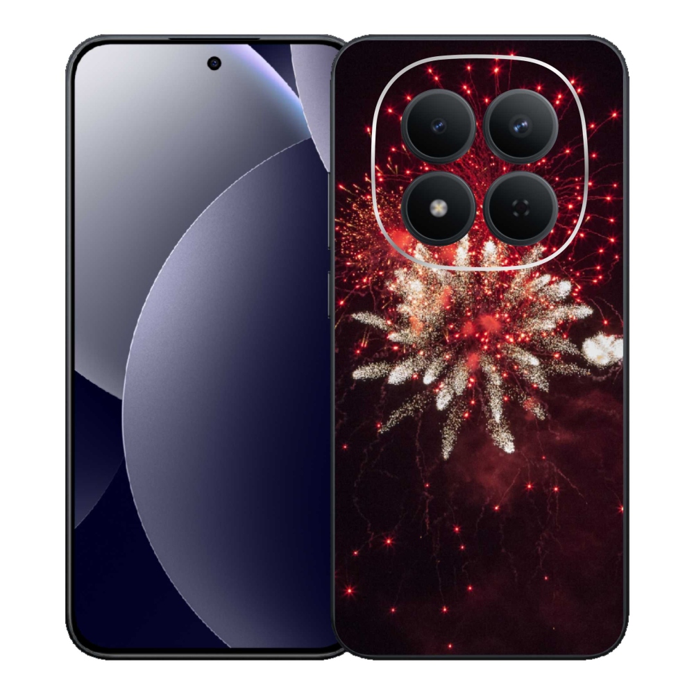 Gél borítás mmCase a Xiaomi Redmi Note 15 Pro 5G - tűzijátékhoz