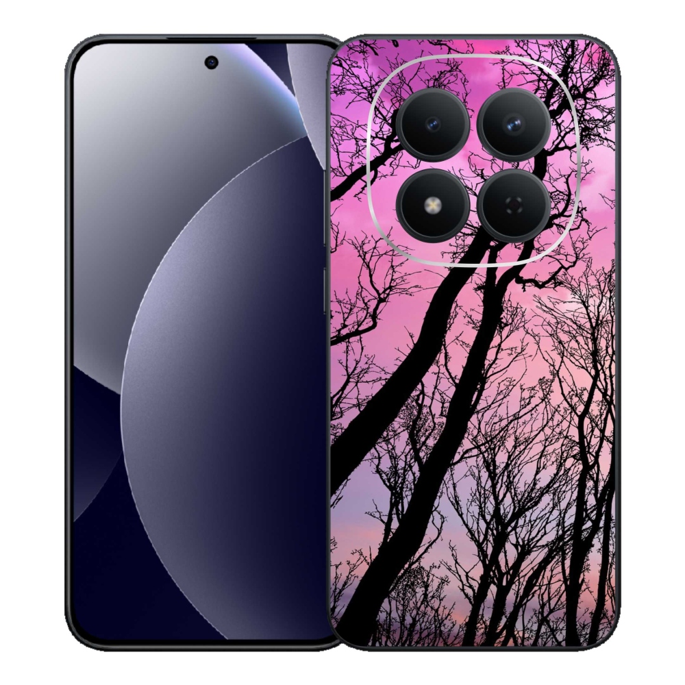 Gél borítás mmCase a Xiaomi Redmi Note 15 Pro 5G számára - kidőlt fák