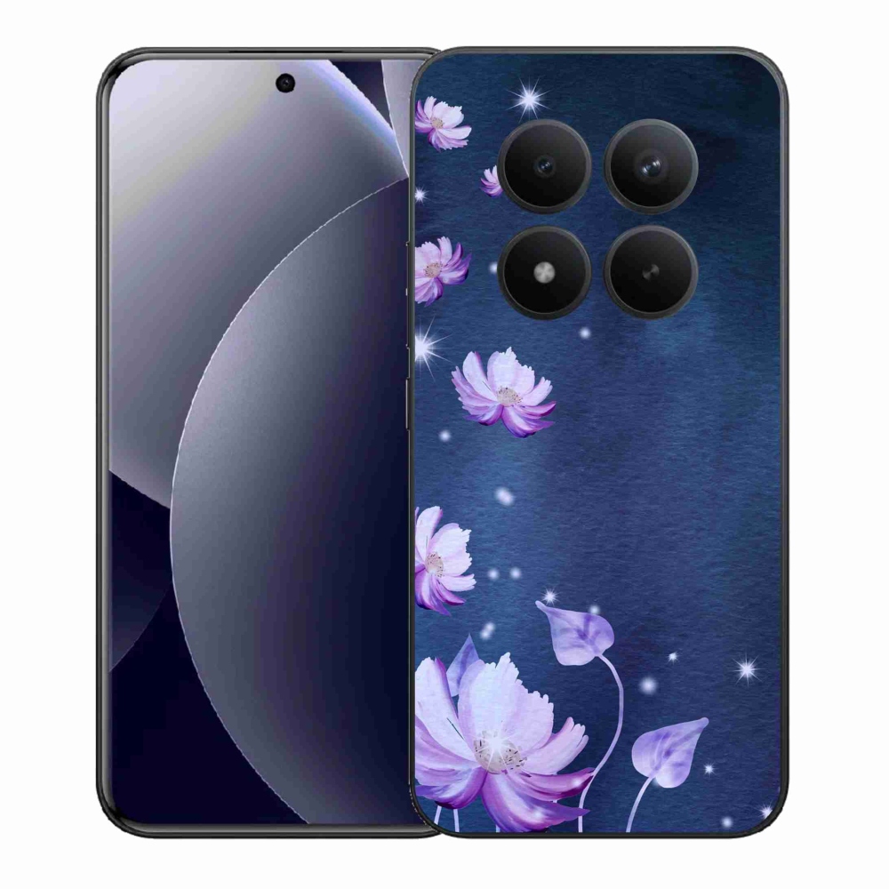 Gél borítás mmCase a Xiaomi Redmi Note 15 Pro+ 5G/Xiaomi Poco M8 Pro 5G számára - hulló virágok