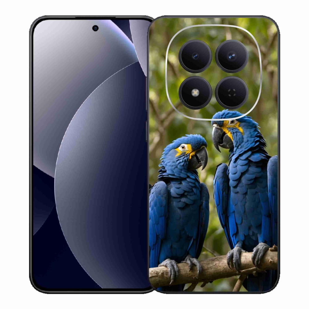 Gél borítás mmCase a Xiaomi Redmi Note 15 Pro 5G számára - papagáj duó