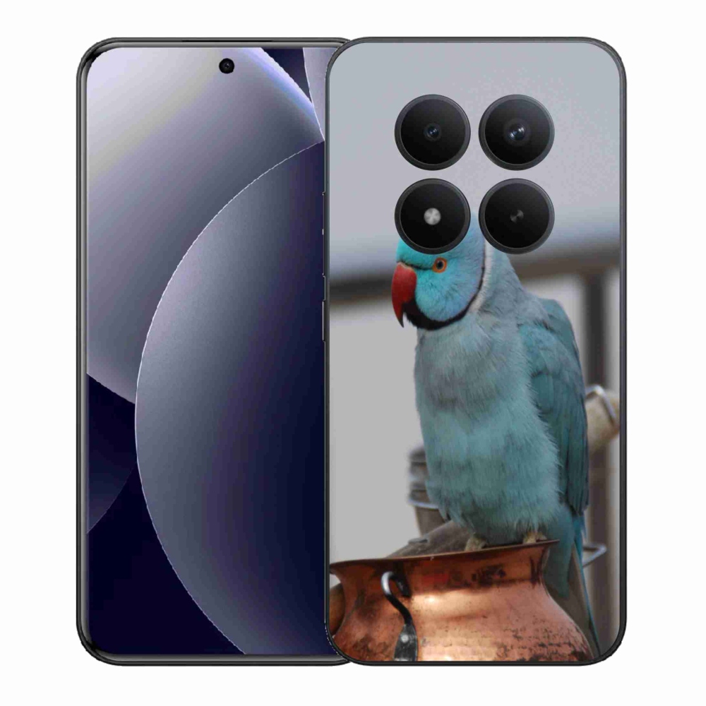 Zselés borítás mmCase a Xiaomi Redmi Note 15 Pro+ 5G/Xiaomi Poco M8 Pro 5G - papagáj alexander kék